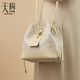Tianxu Día de la Madre Regalo Jianggya Textura de agua de mar Brocade Jacquard Bag retro Estilo chino NUEVA PELÍZ