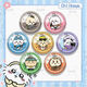 
KYT25 new CHIIKAWA band series badge Xiaoba Usakchiji Ikawa self-deprecating bear bar chirp brooch Xiaoba d3519 M