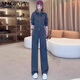 Magiopy International Luxury High-End-Marke Fashion Grey Casual Sports Set 2025 Spring Small Short Jacket Grey Two-Tiefe Set S (100jin [Jin Equals Equals ärgerlich]))