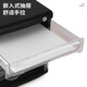 得力（deli）四层带锁桌面文件柜抽屉式资料收纳柜 办公用品 黑色 9794