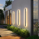 Grand View Garden (DGY) Außenwandleuchte Treppe Treppe Langes Wand Licht Außenbalkon Lichttür Villa Innenhof 003Z 9227- [Regensicheres Modell] 9227-60 cm-neutral