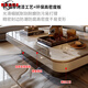 Miaopu Le high-end brand imported quality villa tea table living room light luxury high-end 2025 new large apartment marble tea G756#1.4 meters marble tea table 140*80*40
