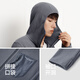 Semir Jacket Men's Antistatic Polar Fleece Knitted Jacket 2025 Winter Hooded Top Splicing Trend 109725108106