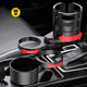 Suitable for car water cup holder limiter car one-point two double-layer storage rack multi-purpose tea cup seat drink SD1047 cup holder one-point two