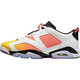 耐克（NIKE）Air Jordan 6 男子低帮运动篮球鞋 DC1048-110 DC1048-110 36.5