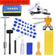 Milán 9854 CAR SHOET METAL Depresión Reparador Herramienta Tamaño de la puerta Pit Copa de succión no inoxidable Cóncavo STORM CONCAVE 4S PAQUETA ESPECIAL (CAR 12V GLUE GUN)