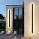 Grand View Garden (DGY) Außenwandleuchte Treppe Treppe Langes Wand Licht Außenbalkon Lichttür Villa Innenhof 003Z 9227- [Regensicheres Modell] 9227-60 cm-neutral