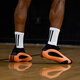 
Adidas basketball shoes men's shoes, Harden 8th generation practical training cushioning low-top sports shoes, large size IE2694/black orange 42.5