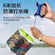 Fishing foldable water bucket, fish bucket, live fish box, multi-functional rope, anti-jump net, small fish bucket, fishing gear, fish protection bucket, 7L large folding bucket, free water rope
