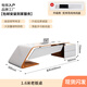 Paint desk simple modern manager desk president L-shaped desk supervisor executive desk boss desk and chair combination 1.6 meters boss desk