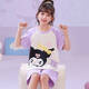 
Children's pajamas pure cotton short-sleeved summer thin beaver Ruby Loppy cartoon little girl home clothing set 6629# Pikachu 125 size 14 height-135CM