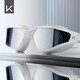 Keep swimming goggles for boys HD waterproof and anti-fog swimming goggles for women professional training myopia swimming goggles 064 white