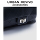 Urban Revivo Autumn 2025 New Women's Little Rhombus Rhombus Quilmted UAWB50167 Negro