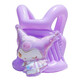 OIMG swimming ring children's Sanrio swimming vest water inflatable buoyancy clothing baby floating ring armpit life jacket Kuromi inflatable vest + arm ring + pump