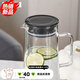 
Qilicai high-value anti-frying cold water kettle glass cold water kettle large capacity family living room water utensils boiling water single pot 1449ML transparent single pot