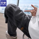Lomon Jeans Herren 2025 Sommer Straight Lose Starry Sky Muster Thin Fashion American High Street Wasser gewaschener Freizeithosen 9854 Retro Blue L [30-31 Größen-Gewicht 110-130jin [Jin entspricht 0,5 kg]]