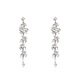 Nianfu S925 silver needle earrings, small earrings, versatile, high-end, long Mid-Autumn Festival gifts for girls, 925 silver needles, long tassels