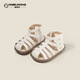 Boe [offizielles Flaggschiff] OCC-Mädchenschuhen Baby Kleinkinderschuhe neue Sommersandalen High Top Children's Roll 9221 Beige 22 Fabrikbestellpreis-25 (100 Paar)