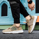 
Light luxury brand men's shoes mesh breathable and fashionable versatile Forrest Gump shoes men's trendy shoes non-slip wear-resistant sports casual shoes 9913 khaki 40