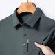 La Vico Hailan Home (HLA) Mismo estilo Dad Summer Camiseta de manga corta Hombres Men a la corbata de seda Tie Pocket Top Top de mediana edad y anciana DX-ZF9196 Navy [Pocket True Pocket] M 165 Tamaño recomendado 90-115 Jin [Jin equivale a 0.5 kg]