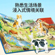 Lingnuo Germany's high-end speaking early education audiobook listening, speaking, singing, early education all-round educational birthday gift for 3-6 years old 2 packages - 100,000 Whys + literacy king