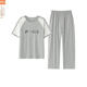 Modal Pyjamas für Frauen im Sommer 2025 Neue Kurzärärmelhosen koreanischer Stil zum Tragen von Cartoon-Heimkleidung Y9717 m (Empfohlen 75-95jin [Jin gleich 0,5 kg])