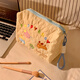 Muxingyu High Anlue Makeup Bag, портативная сумка для хранения для хранения в больших возможностях, средства для ухода за кожей и туалетные комнаты Сумка для щенка детская сумка для хранения белый