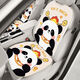 Autositzkissen Four Seasons Universal Sitzabdeckung Einfacher Cartoon-Halbpack-Sitzpolster