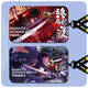 Jeu 2d Naruto Drifting with Earth Card Set Carte scolaire Carte d'eau Student Card Cover Couverture Couverture de diapositives S16831 Set Set + Corde blanche