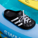 阿迪达斯 （adidas）三叶草拖鞋男女鞋 25夏新款贝壳头运动拖鞋休闲沙滩凉拖包头凉鞋 JH9848 36.5