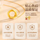 Семьъядерное золотое ожерелье для женщин Mobius Feet Gold Bold Sending Gift Day's Gift для подруги для учителя Жена Клавикуля