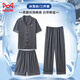 
Catman (MiiOW) summer men's three-piece pajamas ice silk short-sleeved trousers imitation silk 2025 new home clothing men's summer 14902+K15902 L