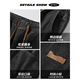 Jeanswest American High Street Black Soft Jeans Winter Guangzhou Xintang Flower Elástico Cinta informal de pantalones largos 838 Negro Gris S