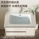
Rierte (R/T) Starry Bathroom Cabinet Combination ENF-grade Environmentally friendly multi-layer solid wood cream style intelligent beauty mirror cabinet ENF-grade Environmentally friendly multi-layer solid wood-Y1050 60cm