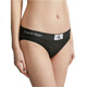 Calvin Klein CK96 Serie SS23 Kleine quadratische Buchstaben dekorative sexy Spitzenbesprechungen für Frauen 1 Streifen schwarzer Anzug (schwarz) 1 Streifen m