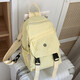 2025 Neues leichter Rucksack Rucksack Multifunktional heißes One-Shoulder-Dopamin-Internet-Promi Crossbody Tasche Reisen Brustbeutel Sahne Gelb gelb