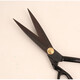 Wang Wuquan scissors, tailoring, sewing scissors, forged cutting, clothing scissors, household 9-inch 12-inch black steel rust-proof Wang Wuquan 4201-H/L rust-proof 12-inch yarn scissors wooden ruler