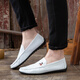 Goldlion 2025 Nuevos zapatos de frijoles perezosos primavera y verano