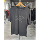 
Archaeopteryx Arc'teryx Men's Short Sleeve T-shirt Cormac Quick Dry Clothes Black Back Big Bird Mark_x9721 S