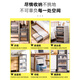 何佳功衣柜收纳箱抽屉式衣物收纳盒家用衣服储物箱塑料透明内衣收纳柜子 一个装茶色【出口品质/免安装】 C3523[深45*宽35*高23CM]
