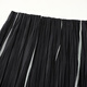 Le même style que 2025 printemps nouveau style à la mode et polyvalente jupe en milieu de longueur pour les femmes 3522 Daisy Stripes gris xl