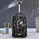 Walker Shop Junior high school and primary school students can climb stairs large wheel trolley school bag waterproof large capacity men and women travel backpack trolley bag starry sky blue 19 inches
