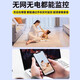 XVVMI小米机适配猫眼摄像头家用监控器360度无死角夜视全景语音远程室内婴儿宠物看护无线WiFi停电续航 超清版+免安装+30天内存 循环录像