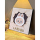 翰鸥斐拉布布石英砂肌理画diy全套材料手工绘labubu丙烯数字油画装饰画 肌理画9734 h高亮颜料+油画布+多支画笔+挂墙