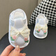 Liyunhouse Sommer 6-12 Monate alte Babysandalen 0-1 Jahre altes Mädchen Bogen weicher Bodenbeutel Kopf Anti-Kick Babyschuhe frische grüne weiche Sandalen-Roge-Nektarknoten 11 m in der Länge 11,5 cm empfohlen für 10 Monate