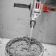 Hemei Aircraft Drill High Potty Putty Polvo Cemento Conjunto de cenizas eléctricas Conjunción de cenizas Manejo de taladro eléctrico Mejor de diez refrescos Actualización 3890W con dos postes de montaña dobles