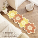 Pixel Carpet Bedroom Bedide Couverture 2025 Nouvelles filles de sol en forme spéciale Mat à terre Mat de chambre Litchés épaissis de longues bandes lavables Youxiang-11964 40cm * 100cm