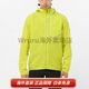Salomon Bonatti Trail Letter Print bequeme Kapuzejacke Jacke Gleiches Modell gelbgrün gelb Grün xxs