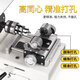 溥畔玉石雕刻机台磨机小型翡翠原石切割机台锯木工打磨抛光工具电磨机 17-11950瓦【钢架升级款】标配