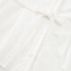Robe de chemise IEF / Aiyifu 2025 Été Nouveau tempérament de trajet populaire Fashion Slim Fit White 1 M